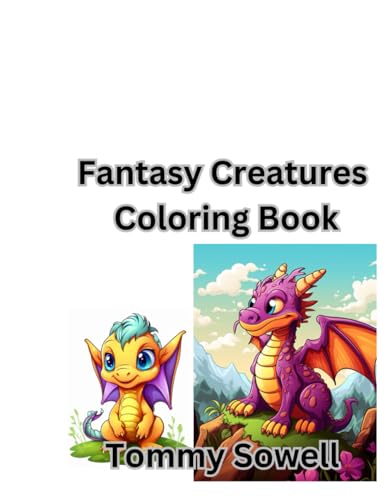 1.Fantasy Creatures: coloring book von Independently published